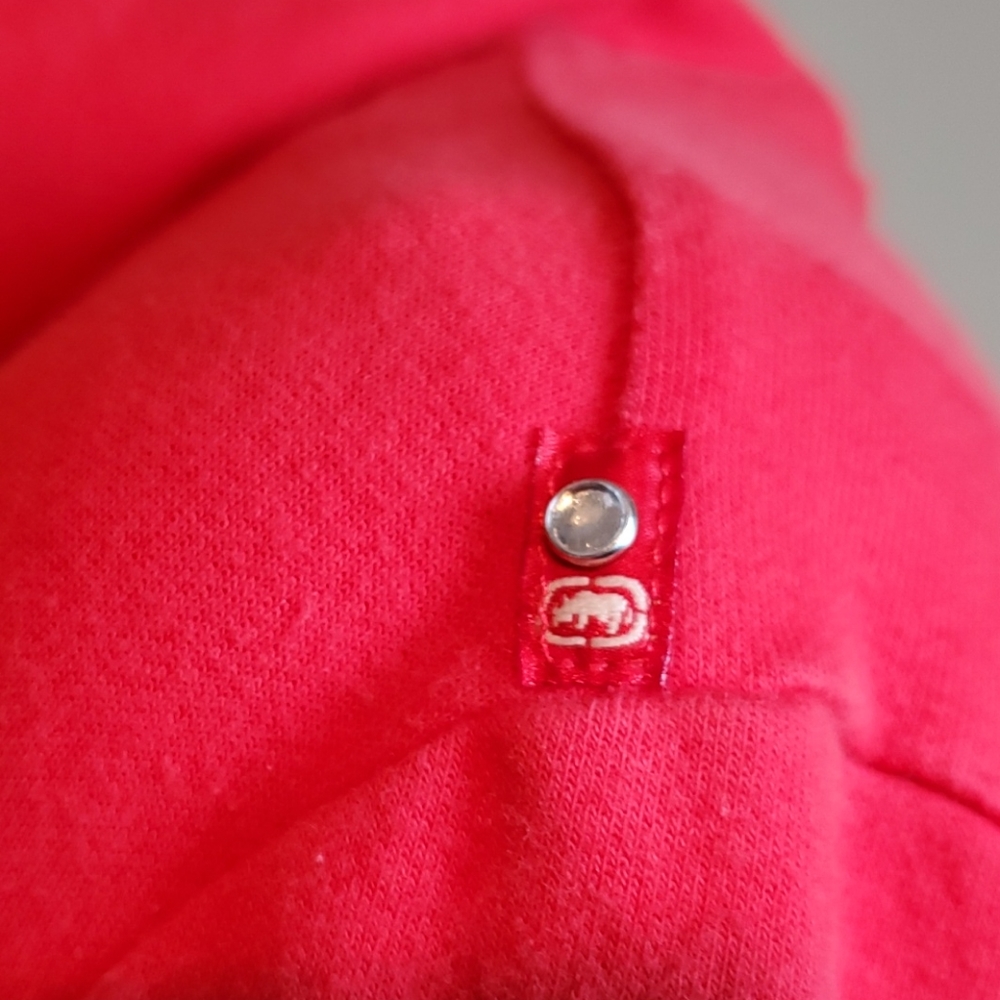 Mark Ecko Red & White Hoodie Dress - Picture 6 of 7